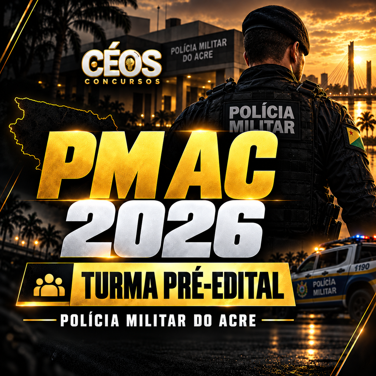 PM AC 2026 - Turma Pré Edital